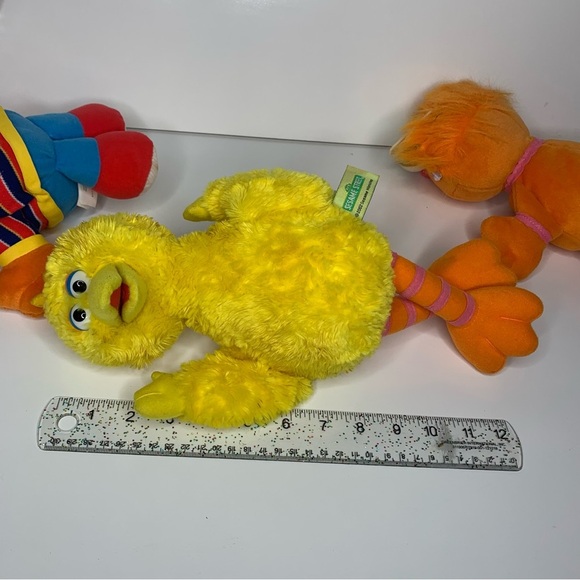 Sesame Street plush bundle- Earnie- Big bird -Zoe - Picture 9 of 14